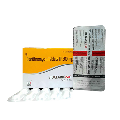 Clarithromycin 500mg Tablets