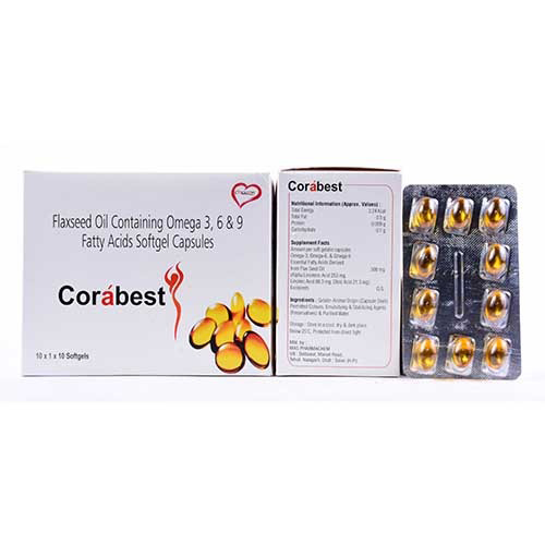 CORABEST Softgel Capsules