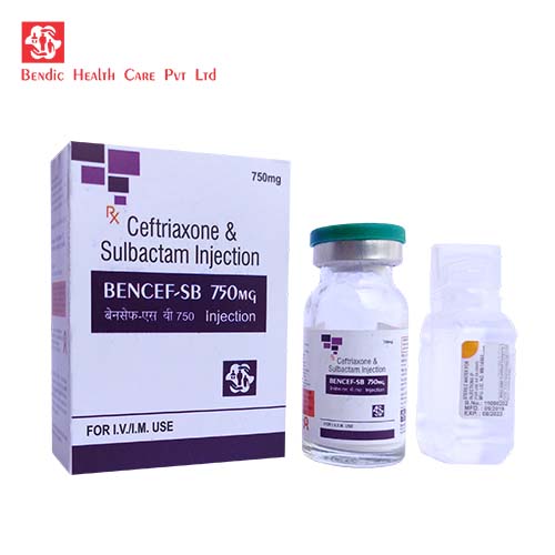 BENCEF-SB 750MG Injection