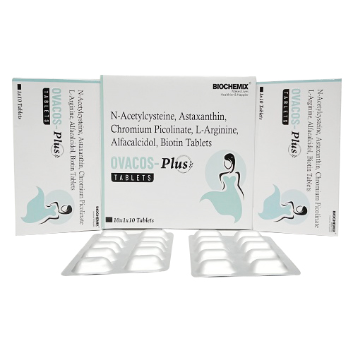 N-Acetylcysteine + Astaxanthin + Chromium Picolinate + L-Arginine + Alfacalcidol + Biotin Tablets