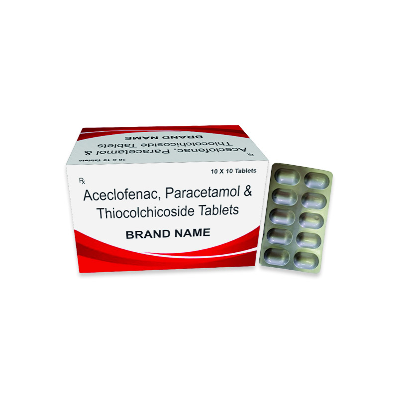 Aceclo + Para + Thio Tablets