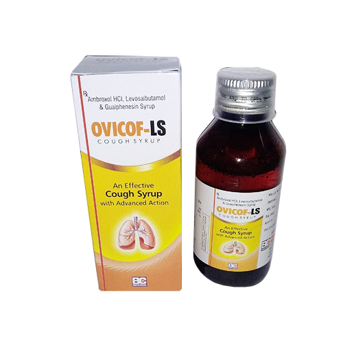 Ambroxol 30Mg + Levosalbutamol 1Mg+ Guaifenesin 50mg Syrup