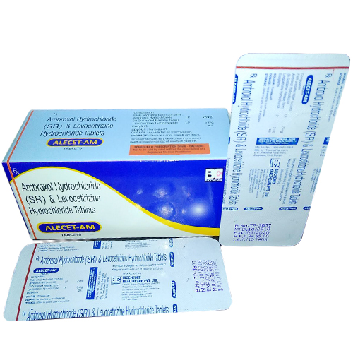 Ambroxol Hydrochloride+ Levocetrizine Hydrochloride Tablets