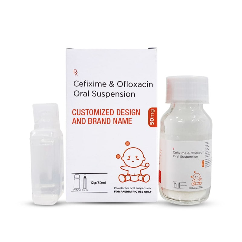 Cefixime & Ofloxacin Oral Suspension