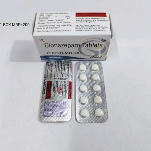 ZEPCLO-MD 0.25 Tablets