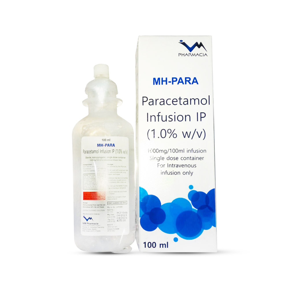 Paracetamol Infusion 1000mg /100ml